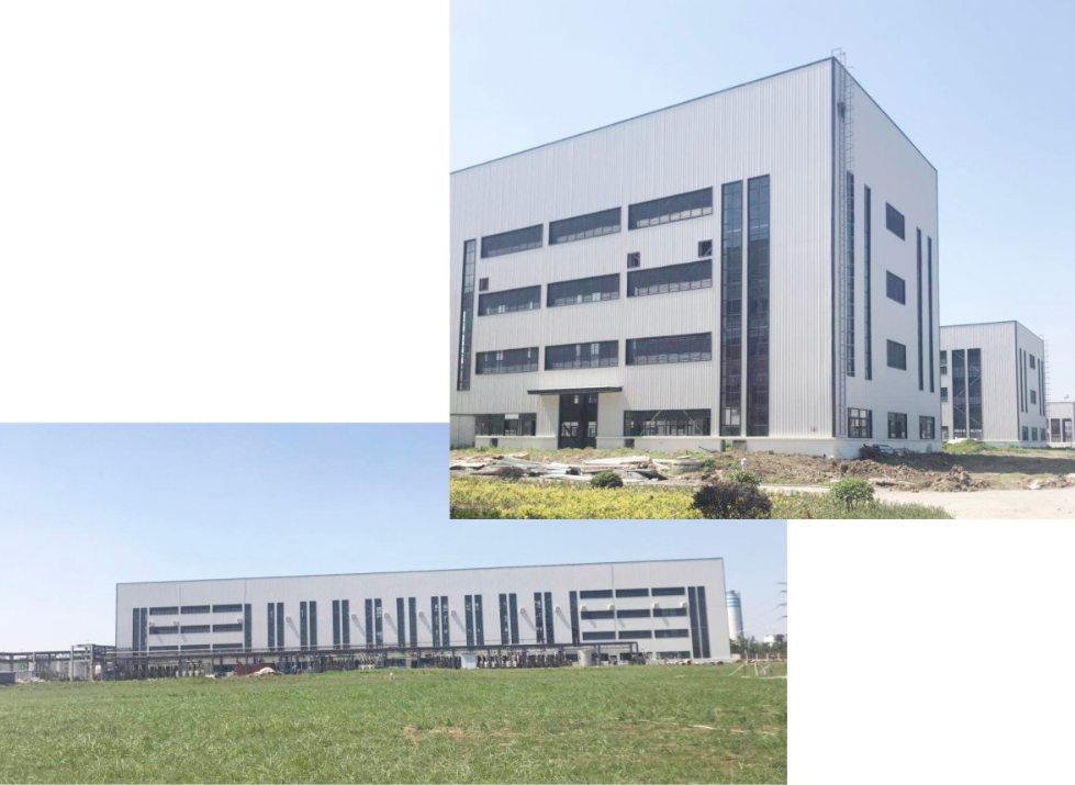 安徽华业香料一期厂房钢结构工程