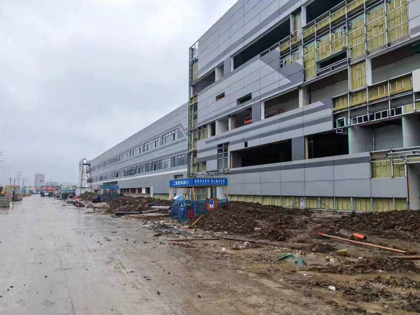 芜湖市重点项目：海立新能源汽车空调压缩机工程即将全面竣工！(图2)