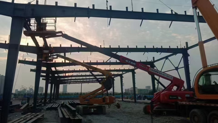 芜湖市重点项目：海立新能源汽车空调压缩机工程即将全面竣工！(图6)