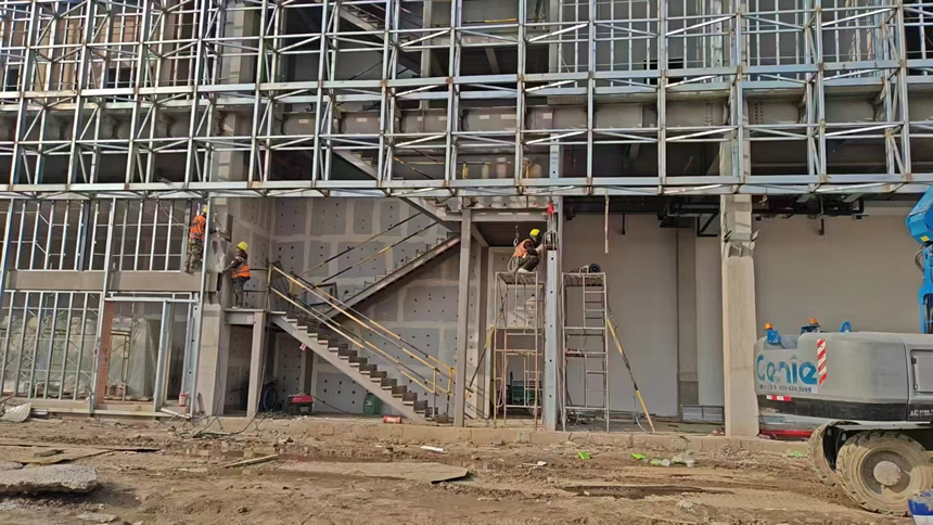 芜湖市重点项目：海立新能源汽车空调压缩机工程即将全面竣工！(图3)